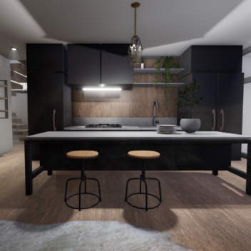 Cliffside Modern House (Showcase)