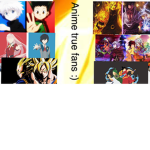 Anime true fans
