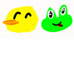 Froug and ducks