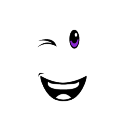 Purple Wishful Wink [FREE] Roblox decal