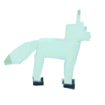 99 nights in the forest snow fox Roblox decal