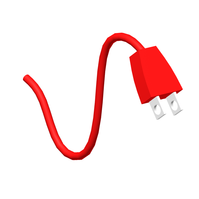 Red Cable TV Tail