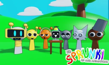3D Sprunki RP And Animations [TOMORROW ⏳]