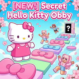 [NEW!] Secret Hello Kitty Obby