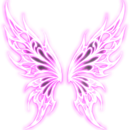 Emissive Pink Phoenix Seraphim Wings (Glowing)