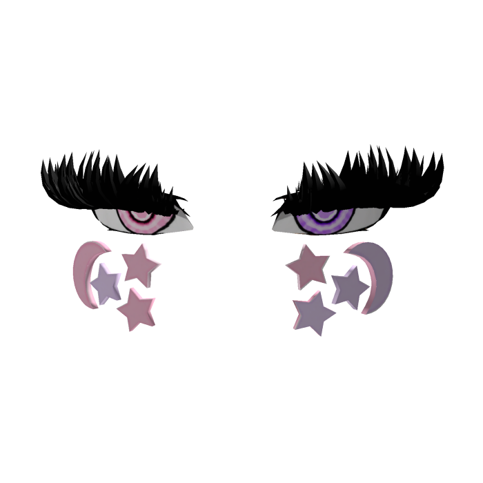 Ojos coquette ROSA/LILA