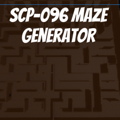 SCP-096 Maze Generator (Working Doors)