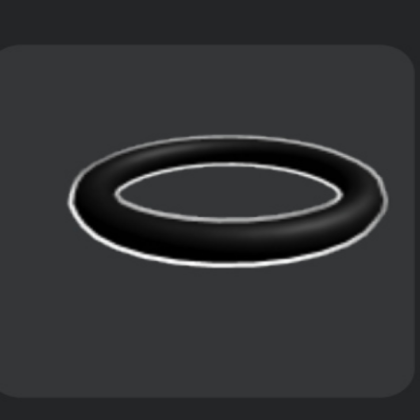 black cartoon halo Roblox decal