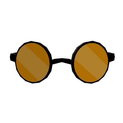 Orange steampunk goggles