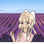 Lavender with Bestie