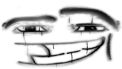 Man Grin Graffiti Roblox decal