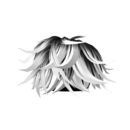 White Black Messy Cool Hair thumbnail