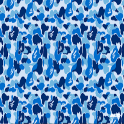 Blue Bape Camo Roblox decal