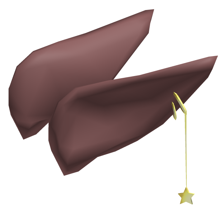 Simple Red Gold Elf Ears