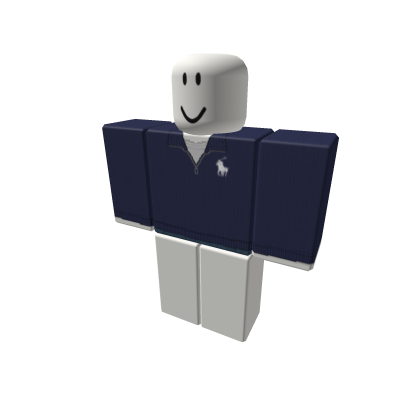 [ BLUE ] Double-Knit Quarter-Zip 