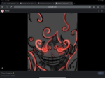 Sun god Luffy monkey D. Luffy