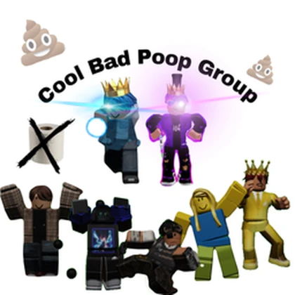 cool bad poop group Roblox group icon