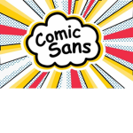 comic sans on shirts