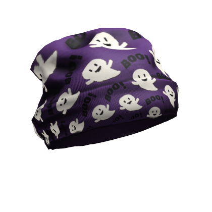 Y2K Purple Halloween Ghost Skully 👻