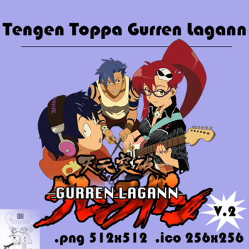 Gurren Lagann RP (Pre-Alpha)[Ships, A pyramid, a s