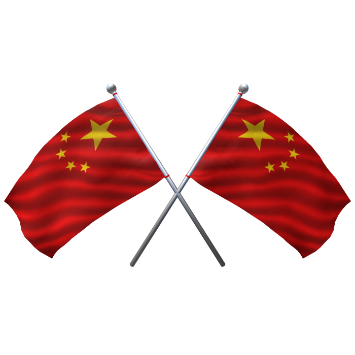 🇨🇳 China Shoulder Double Flag