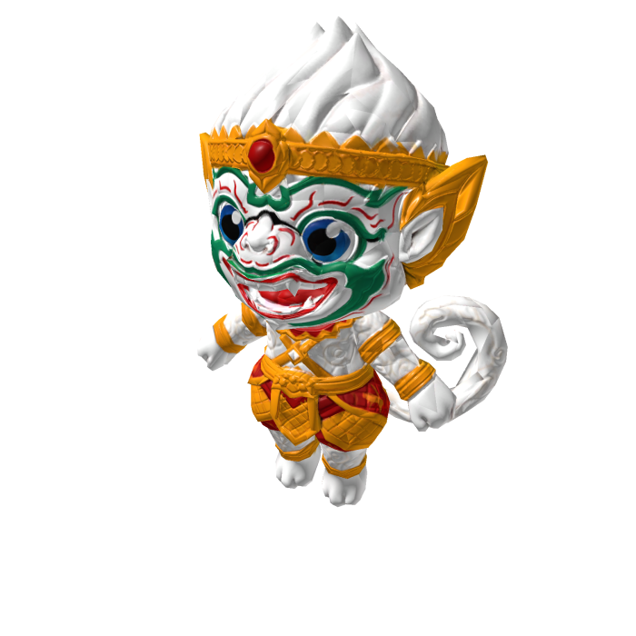 Thai Cute Hanuman Monkey Buddy — หนุมานสะพายหลัง
