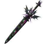 The Black Heart Glitched Sword
