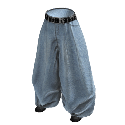 Vintage Baggy Jeans Light Blue