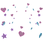Aesthetic Preppy Confetti