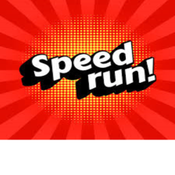 Speed Runner Time!