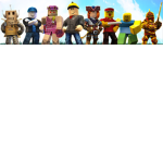 Denny and RYLEYPLAYZROBLOXYT4 EPIC MILK SQUAD