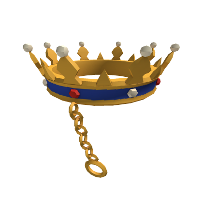Royal Medieval Fantasy Unicorn Crown Collar Chain Roblox item
