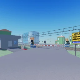 Indonesian Railroad crossing (Fictional BendiSayar City)  icon