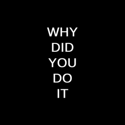 whydidyoudoit