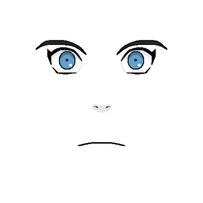 Girl Eyes Blue Roblox decal