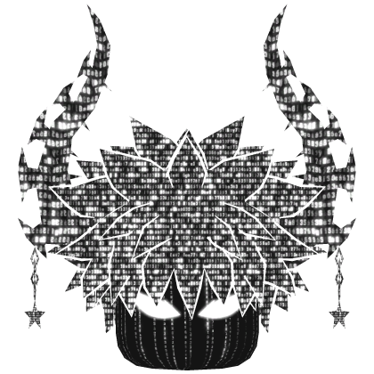 Demonio blanco de dibujos animados hacker - Roblox