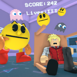 🎮 Escape Evil Arcade Obby Parkour!