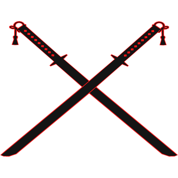 Red Dual Katanas