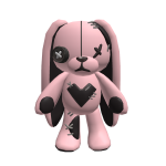 Huge Evil Bunny Dark Pink
