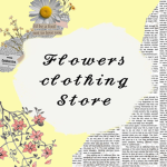 Flowers clothing store