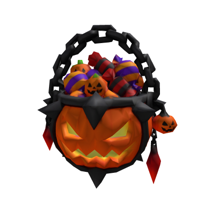 Trick or Treat Pumpkin Candy Bucket
