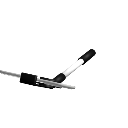1.0 white streamer selfie stick w/ phone