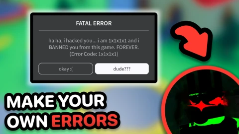 [BANS] Make an Error scripts