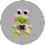 cute frog plush