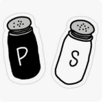 Pepper and salt!