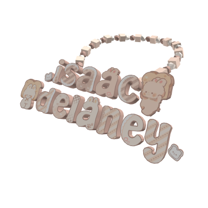 isaac & delaney necklace 3.0 Roblox item