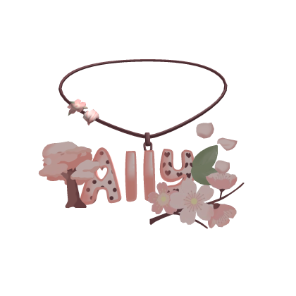 Ally || 3.0 Necklace || Sakura