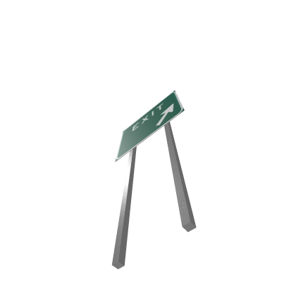 Highway Exit Sign
