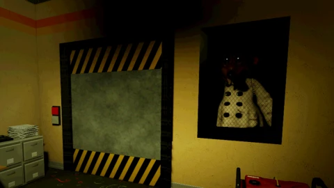 Script Pizzeria Nightwatch Animatronic Doorway Closure - Night Shift at Paulie's (Early Beta) [HORROR] script preview