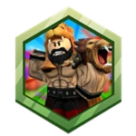 Defeat Hercules! Roblox badge thumbnail